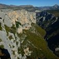 La falaise de l'Escalès depuis le sommet de la (...)