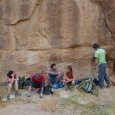 La team du « roc trip » in Wadi Rum