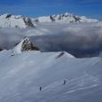 Ski au-dessus de la Nebbia