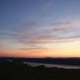 Crépuscule sur le lac de Sainte-Croix