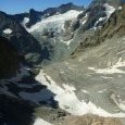 Depuis R1 : le glacier du Sélé